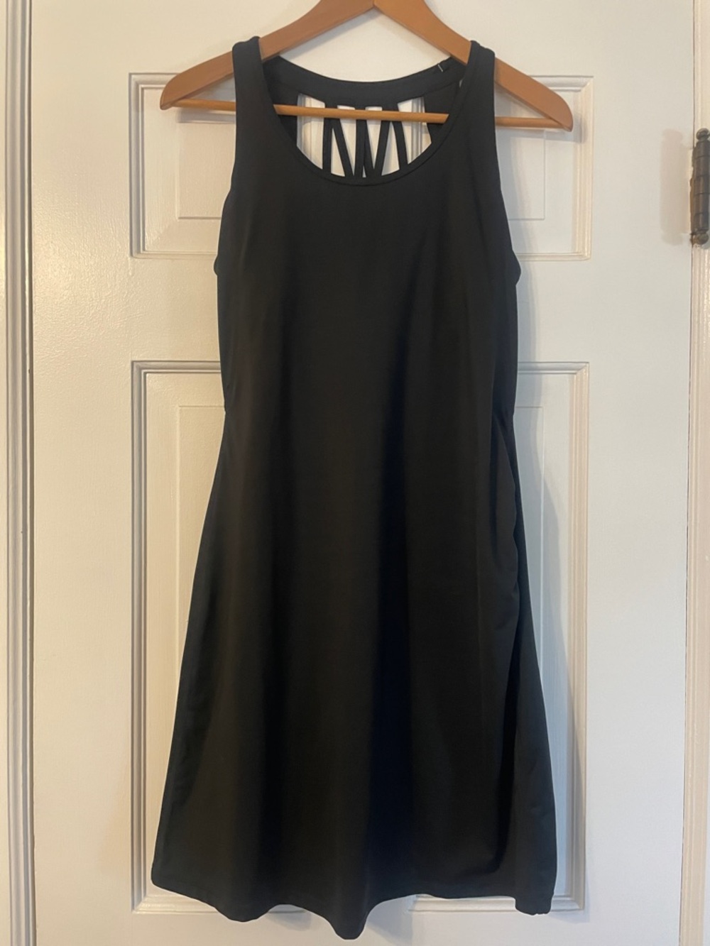 Toad & Co. Little Black Dress with Strappy Back